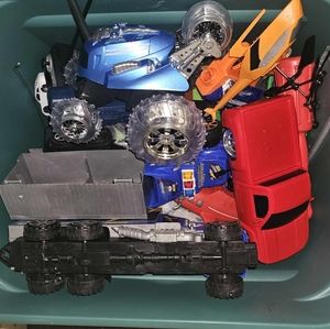 Tote full of random cars